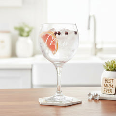 Personalised Engraved Mum Gin and Tonic Glass with Sentiment Gift Boxed Personalised Gin Glasses ukgiftstoreonline