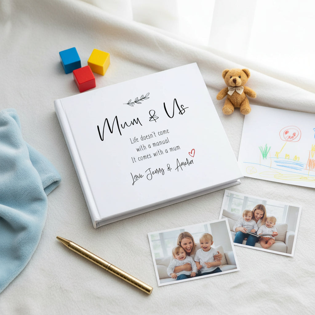 Personalised Mothers Day Birthday Photo Album Gift Mum & Us Photo Album ukgiftstoreonline