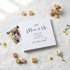 Personalised Mothers Day Birthday Photo Album Gift Mum & Us Photo Album ukgiftstoreonline