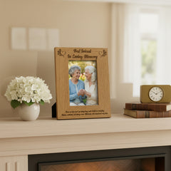 Best Friend In Loving Memory Remembrance Portrait Wooden Photo Frame Gift Loving Memory Remembrance ukgiftstoreonline