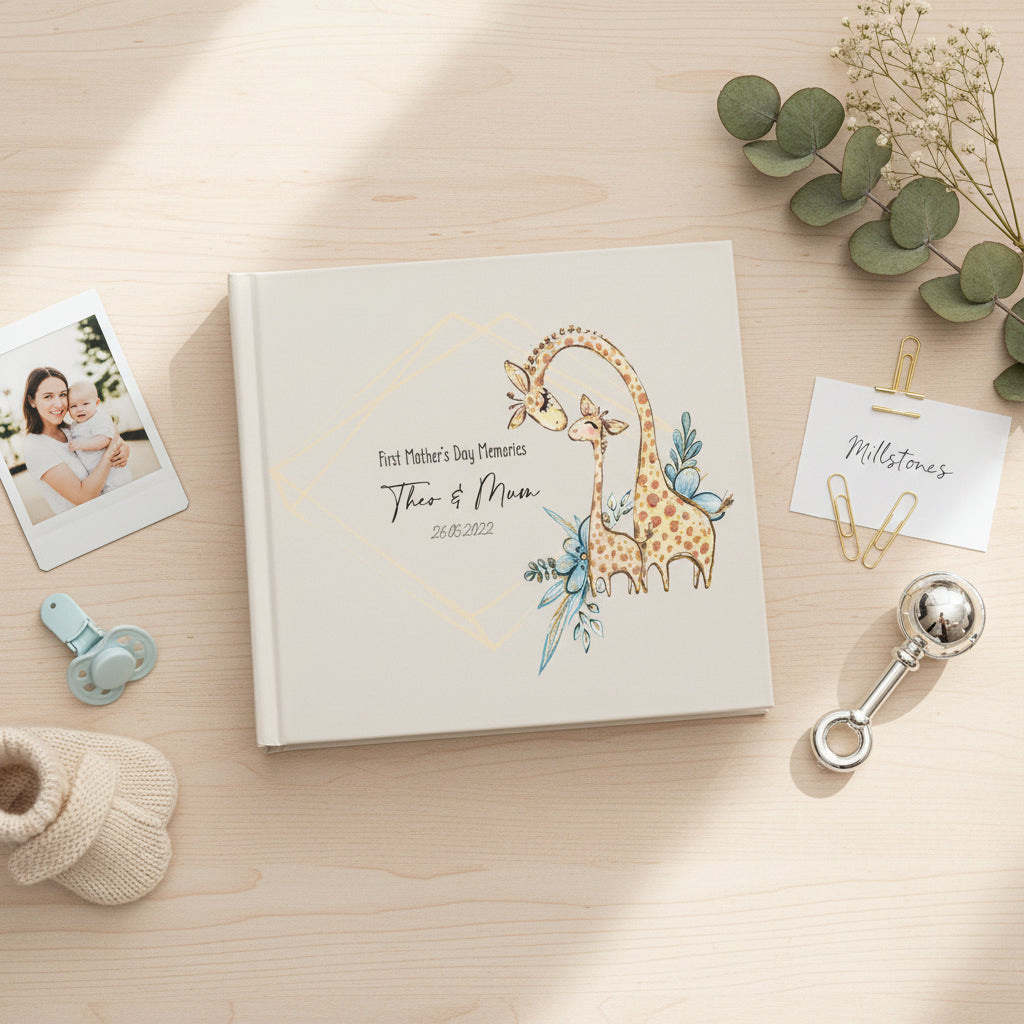 Personalised First Mother's Day Photo Album Gift photo album ukgiftstoreonline