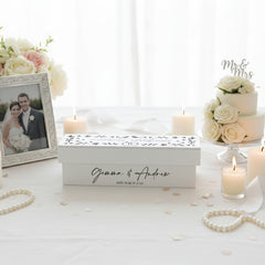 Personalised Wooden Wedding Certificate Holder With a Cut Out Design