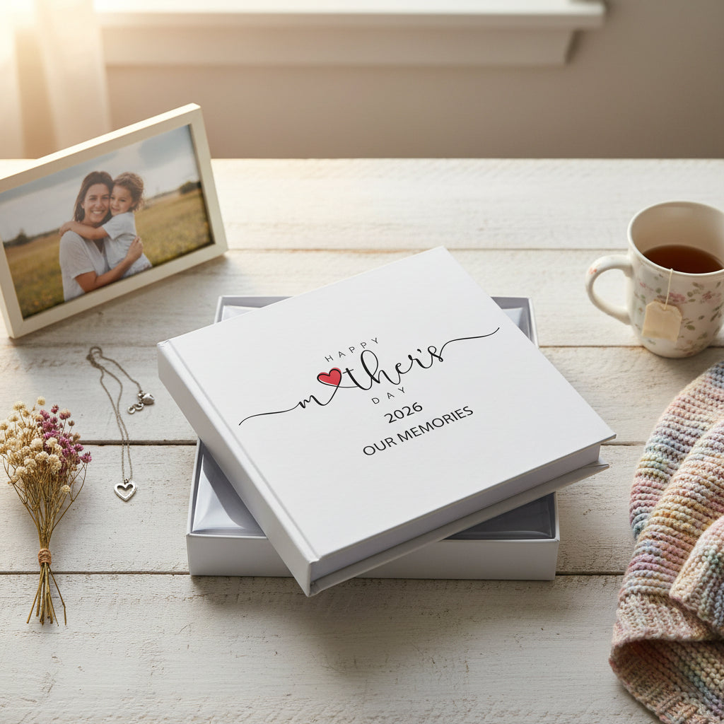 Personalised Happy Mothers Day Photo Album In Gift Box photo album ukgiftstoreonline