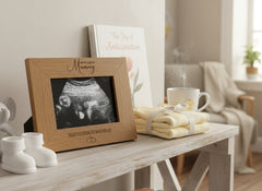 Mum To Be Wooden Baby Scan Photo Frame Mothers Day or Birthday Gift Mum Photo Frame ukgiftstoreonline