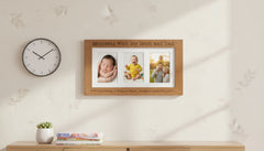 Moments With My Mum & Dad Wooden Triple picture photo frame 6" x 4" Mum Photo Frame ukgiftstoreonline