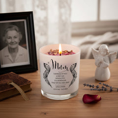 Beautiful Embellished Mum Memorial Remembrance Personalised Candle Gift Tea Light Holder ukgiftstoreonline