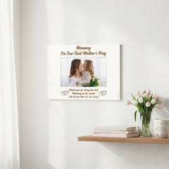 Personalised Mummy on Our First Mothers Day Picture Photo Frame Gift Photo Frame ukgiftstoreonline