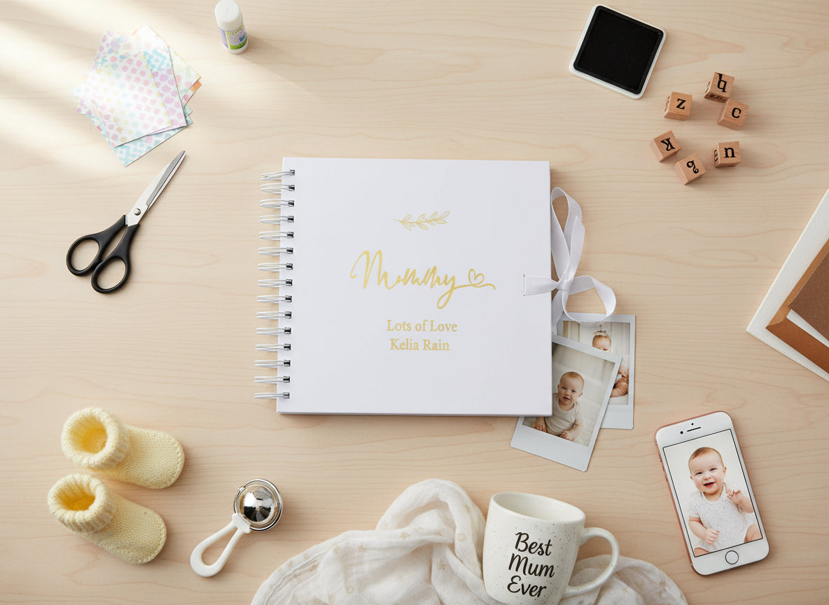 Personalised Mummy Photo Album or Scrapbook Gift Scrapbook ukgiftstoreonline