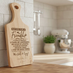 Personalised Friendship Love Chopping Board gift For Kitchen Decoration chopping Board ukgiftstoreonline