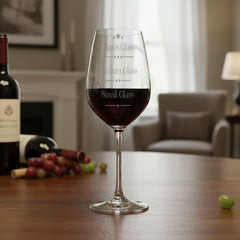 Mum's Measure Wine Glass Gift For Birthday Christmas Mothers Day