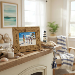 Holidays Wooden Engraved Photo Frame Gift Travel Photo Frame ukgiftstoreonline