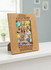 We didn't Realise We Were Making Memories Photo Frame Gift For Friends and Family Photo Frame ukgiftstoreonline 4 x 6 Inch