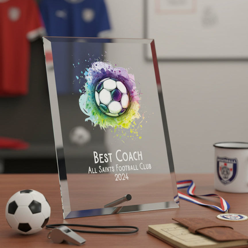 Personalised Football Award Trophy Plaque Gift For Any Occasion Personalised Plaque Sign ukgiftstoreonline