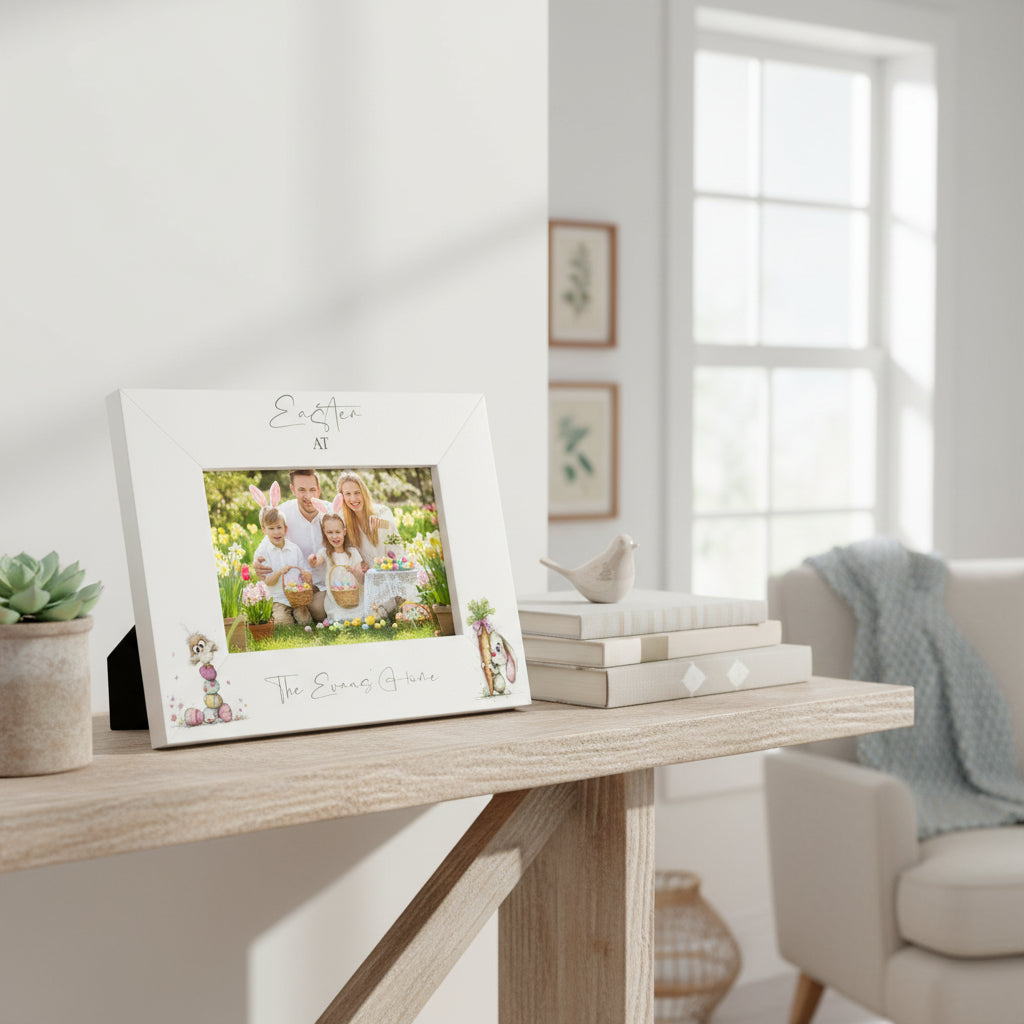 Easter Family Picture Photo Frame Keepsake Memory Gift Photo Frame ukgiftstoreonline