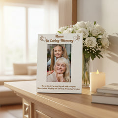 Nana Memorial Photo Frame In Loving Memory Photo Frame ukgiftstoreonline