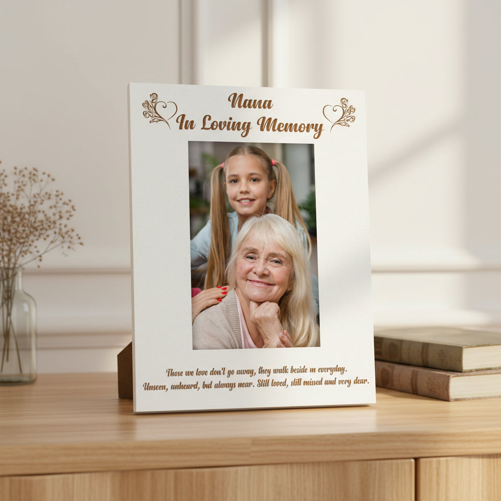 Nana Memorial Photo Frame In Loving Memory Photo Frame ukgiftstoreonline