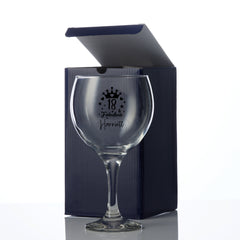 Personalised Engraved 18th Birthday Fabulous Gin Cocktail Glass