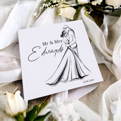 ukgiftstoreonline Personalised Wedding Photo Album Keepsake Gift Wedding Couple