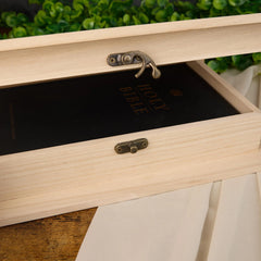 Personalised Communion Wooden Keepsake Memory Book Blue Cross ukgiftstoreonline