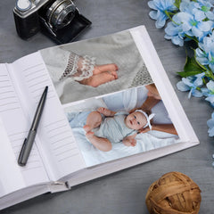 Large Personalised Book Bound My Christening-Baptism-First Holy Communion-Confirmation Memory Book Safari Animals Design Photo Album ukgiftstoreonline