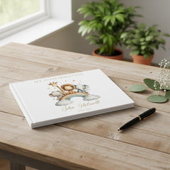Personalised Christening-Baptism-Confirmation-First Holy Communion Guest Book ukgiftstoreonline