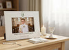 Personalised First Holy Communion Photo Frame With Green Cross Gift ukgiftstoreonline