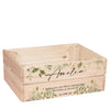 Personalised Crate Box Gift For Christening Baptism Communion or Confirmation ukgiftstoreonline