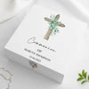 Personalised First Holy Communion Gift Wooden Keepsake Memory Box Natural Cross ukgiftstoreonline