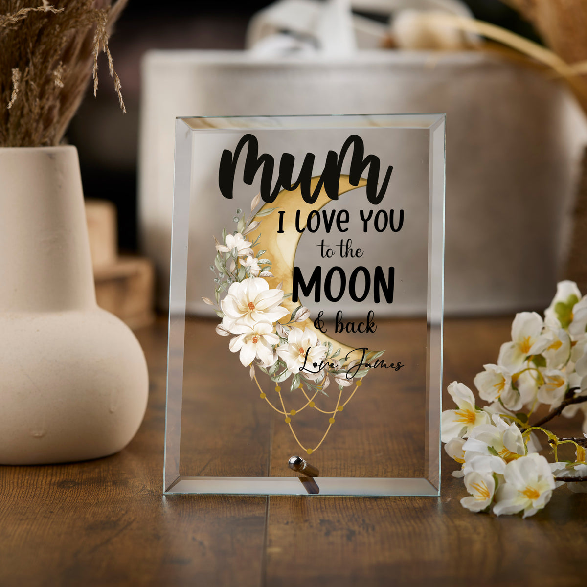 Personalised Gift For Mum Mum Love You To The Moon And Back