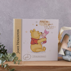 Personalised Baby Photo Album Keepsake Disney Winnie The Pooh