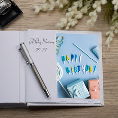 Personalised 50th Birthday Gifts for Him photo album