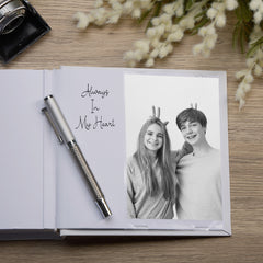 Personalised Brother In Loving Memory White Album With Photo For 50 x 6x4 Photos