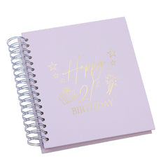 Wholesale Trade Pack of 5 Large 21st Birthday Photo Album Memory Keepsake Gift With Presents Multiple Colours