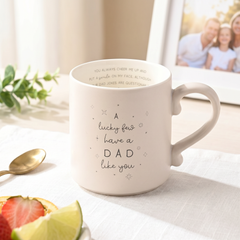 Gift For Dad Sentimental Mug Gift With Quote Inside For Fathers Day, Birthdays or Christmas ukgiftstoreonline