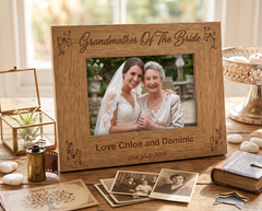 Personalised Grandmother Of The Bride Photo Frame Wedding Gift Grandma Photo Frame ukgiftstoreonline