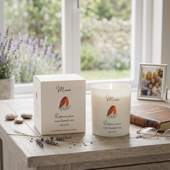 Thoughts Of You Memorial Remembrance Candle For Mum In Gift Box Sympathy Gift Tea Light Holder ukgiftstoreonline