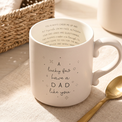 Gift For Dad Sentimental Mug Gift With Quote Inside For Fathers Day, Birthdays or Christmas ukgiftstoreonline