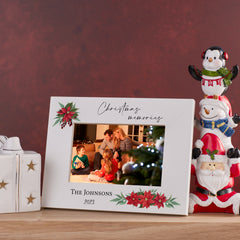 Personalised Christmas Memories Family Photo Picture Frame Landscape