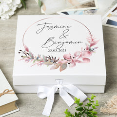 Personalised Keepsake Box Wedding Memory box Gift