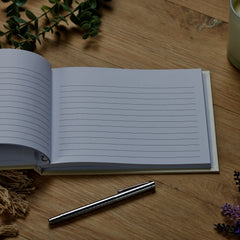 Personalised Memory Funeral Book Remembrance Guest Book