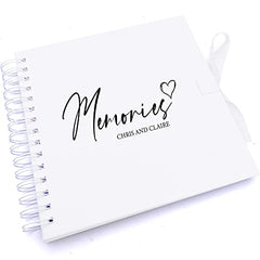 Personalised Memories Love Scrapbook Photo Album
