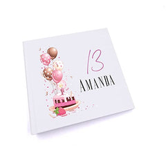 Personalised 13th Birthday Gifts for Her Photo Album