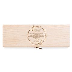 Personalised Wooden Wine/Champagne Box Mother Of The Groom Gift