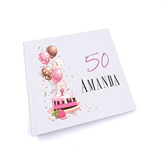 Personalised 50th Birthday Gifts for Her photo album