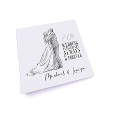 ukgiftstoreonline Personalised 60th Wedding Anniversary Photo album Gift