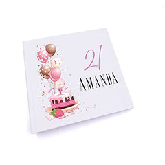 Personalised 21st Birthday Gifts for Her Photo Album