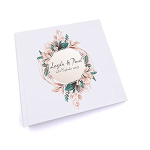 Personalised Wedding Wreath Design Photo Album