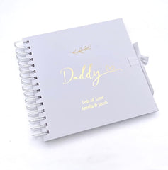Personalised Daddy Photo Album or Scrapbook Gift