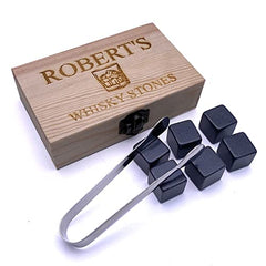 Personalised Whisky Stones | Whiskey Gift Set | Gift Sets For Men | Ice Cubes