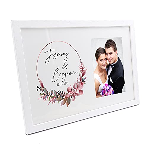 Personalised Wedding Day Photo Frame Gift